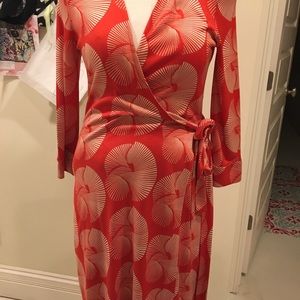 Diane Von  Furstenberg Vintage Label wrap dress